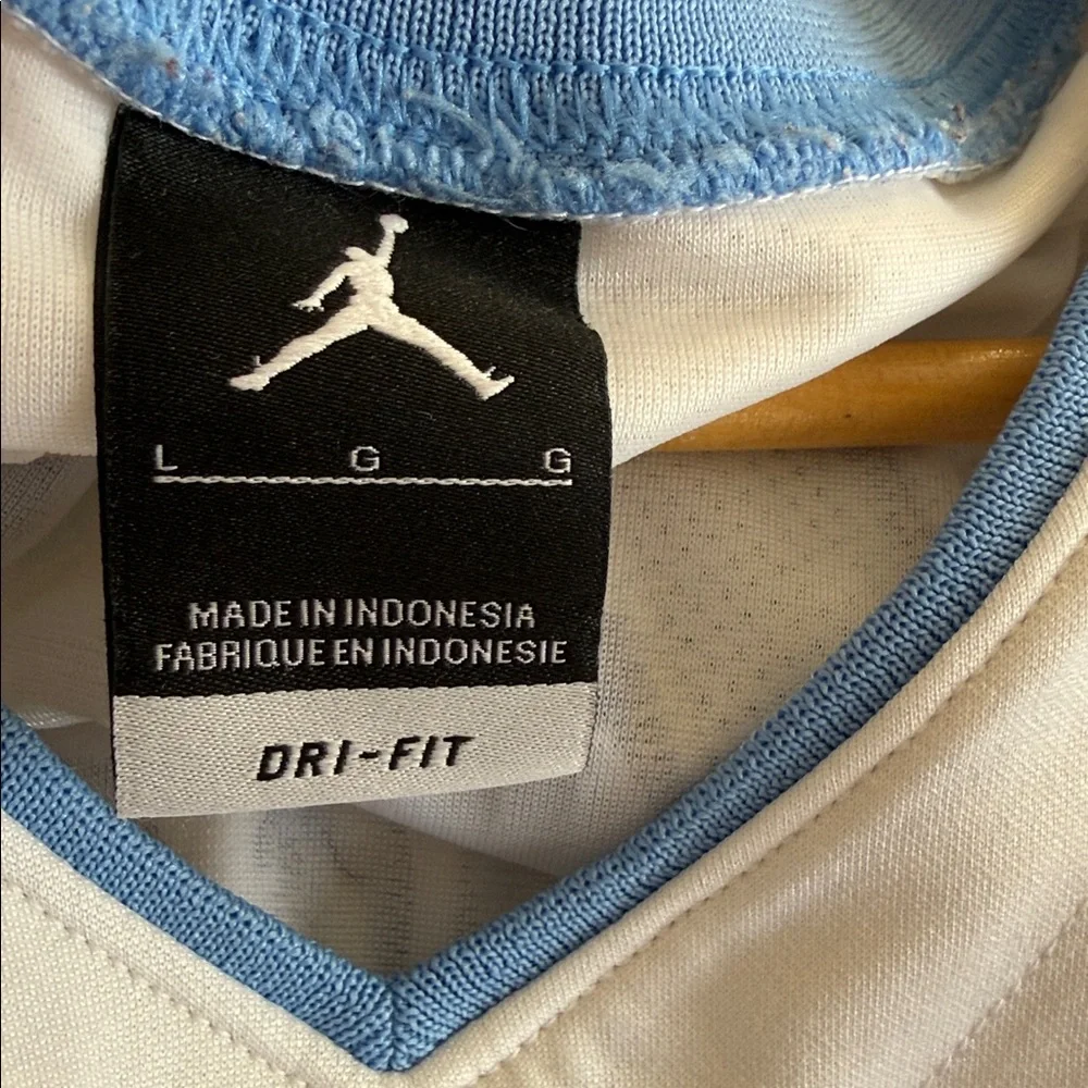 2007-09 North Carolina Tar Heels Copeland #40 Air Jordan Jersey (Home) Sz _Large